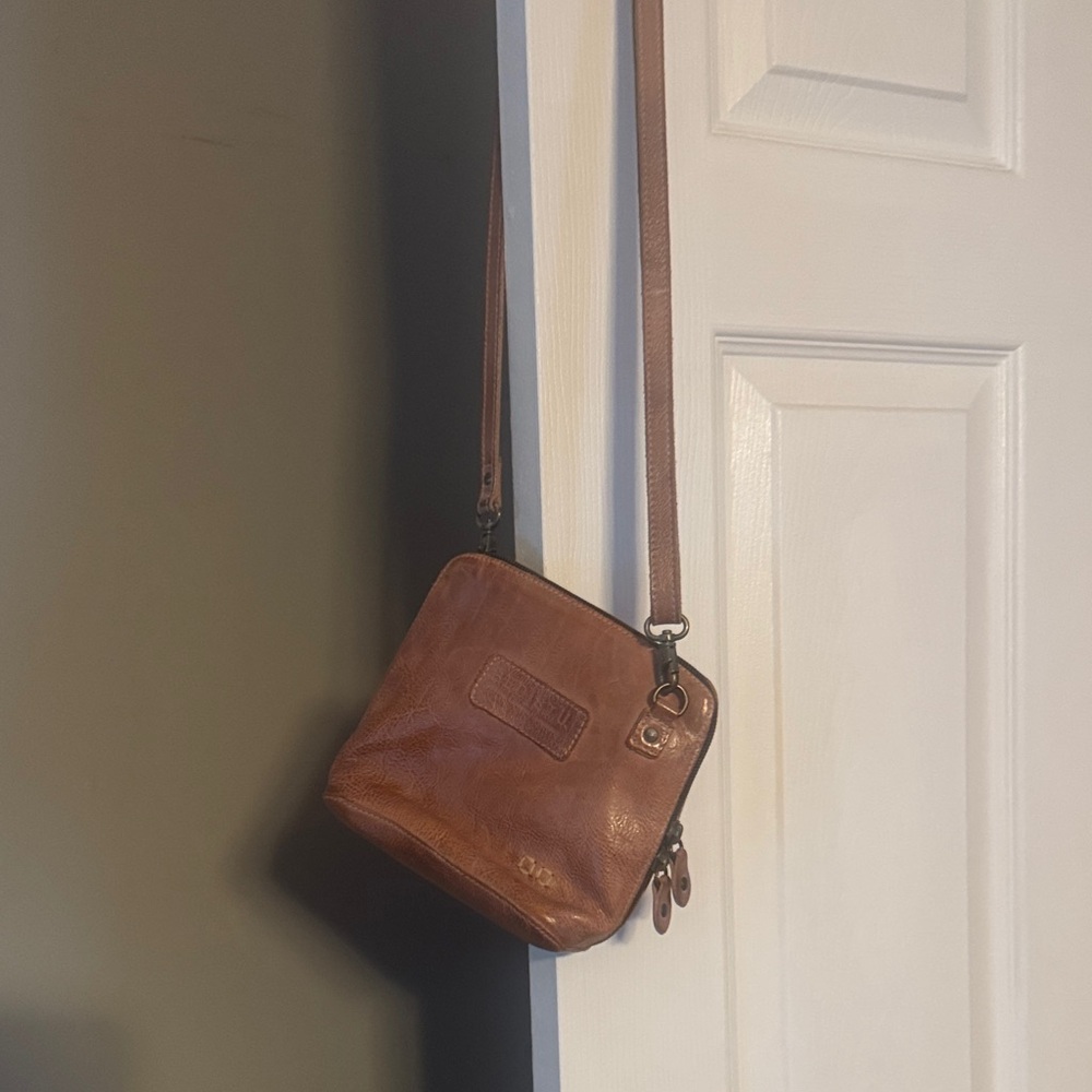 Bed Stu Brown Leather Crossbody Bag - Picture 3 of 7